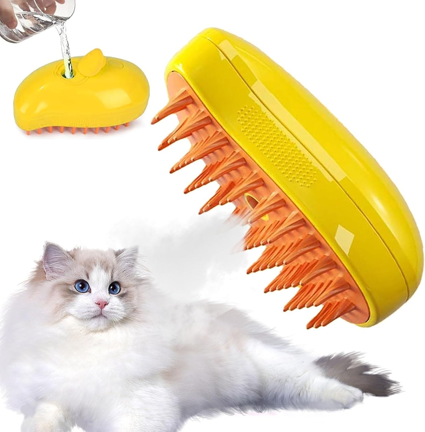 Cat Brush with Steam