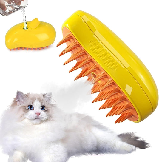 Cat Brush with Steam