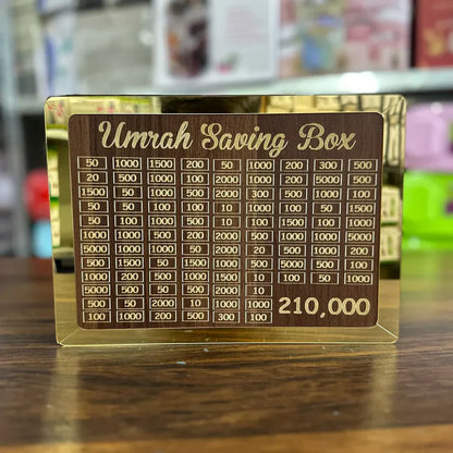 Umrah Money Saving Box - 280 Days