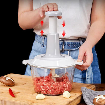 Manual Hand-Push Chopper